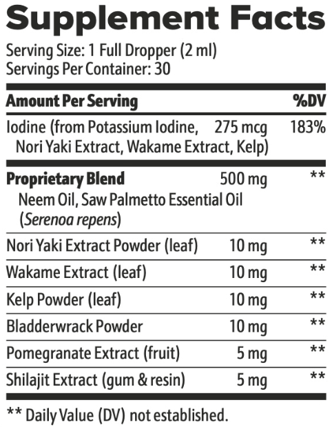 PotentStream Ingredients